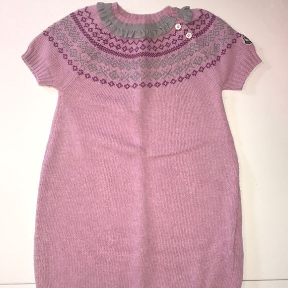 Moncler Girls Wool Sweater Dress - www.rajagirimanappuram.com